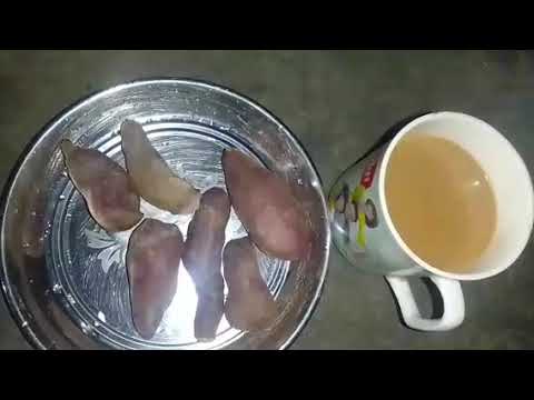 Today is Morning Breakfast Traditional Adi  Engin Tari Sweet potato Tea 23.3.25.