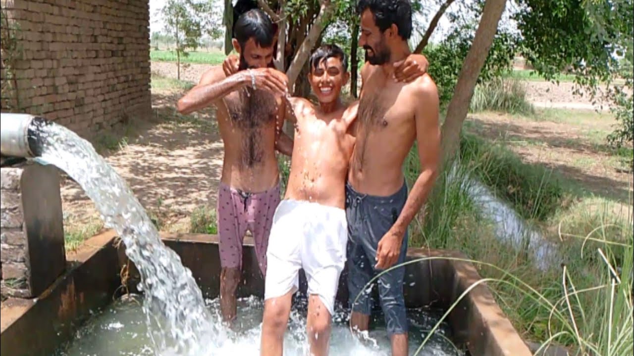 Today my new volg with Anwar langrial and AD panchi 🏊
