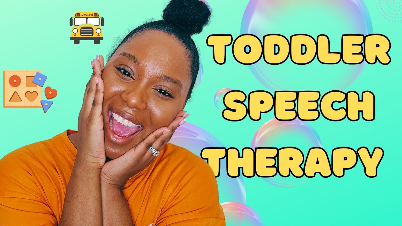 Toddler learning speech therapy at home with Ms.Zoey- The wheels on the bus, colors & shapes