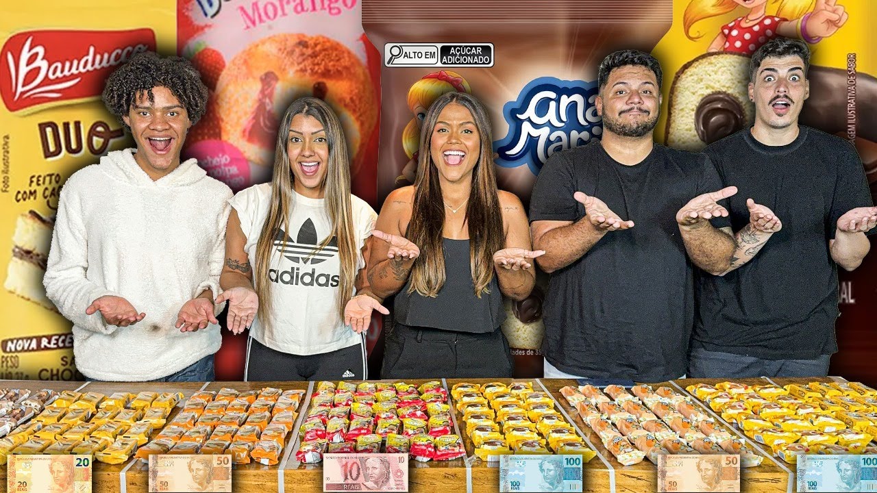 TODO BOLINHO QUE VOCÊ COMER EU VOU PAGAR!!! (ÀS CEGAS)