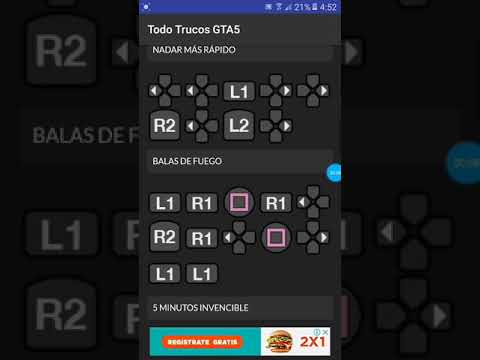 todos los trucos de gta 5
