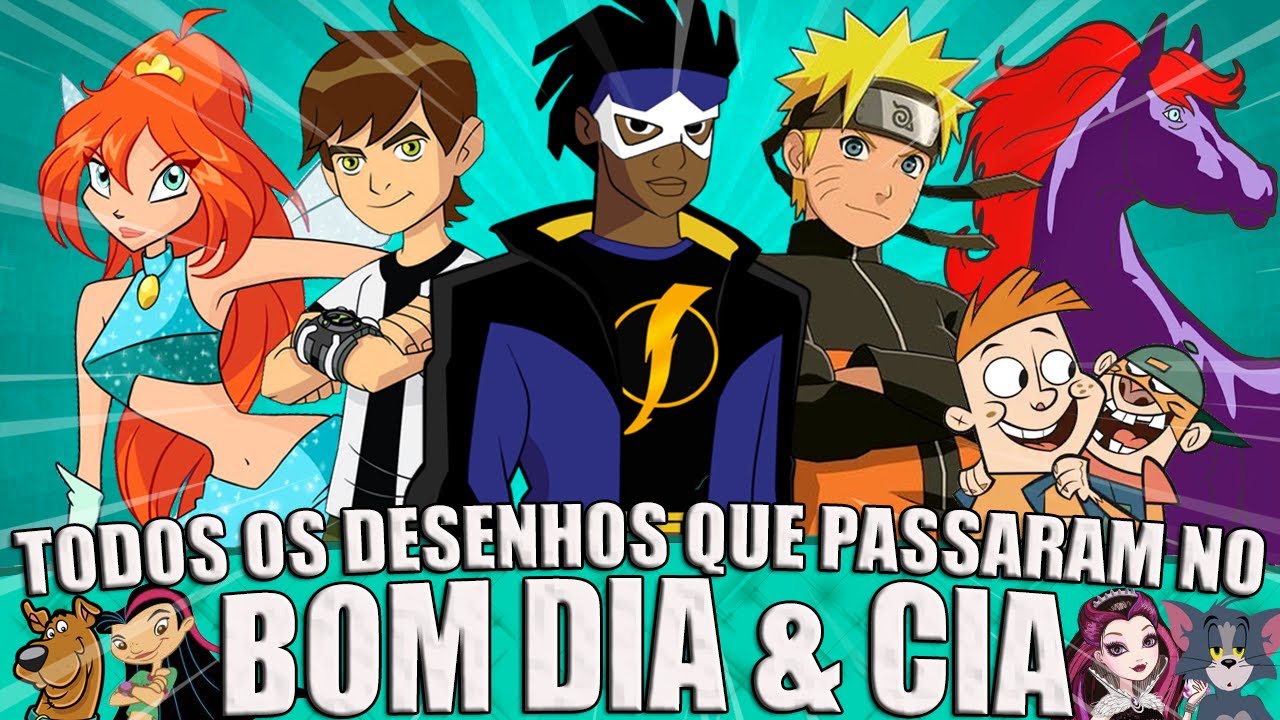 Todos os 187 DESENHOS que passaram no BOM DIA & CIA (Carrossel Animado)
