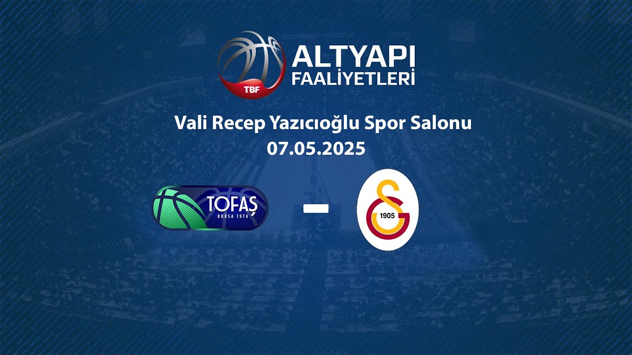 Tofaş B – Galatasaray U16 Erkekler Türkiye Şampiyonası C Grubu