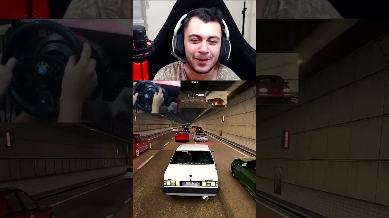 TOFAŞ İLE TÜNELDE MAKAS ATMAK !! ASSETTO CORSA #shorts