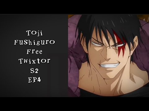 Toji Fushiguro - Free Twixtor clips | Jujutsu kaisen / EP4 S2