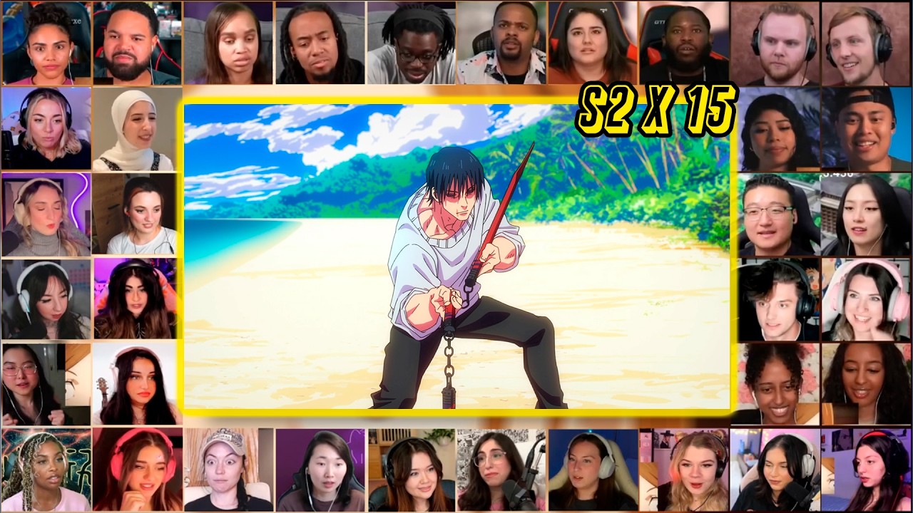 TOJI GOAT | Jujutsu Kaisen Season 2 Episode 15 Reaction Mashup  呪術廻戦