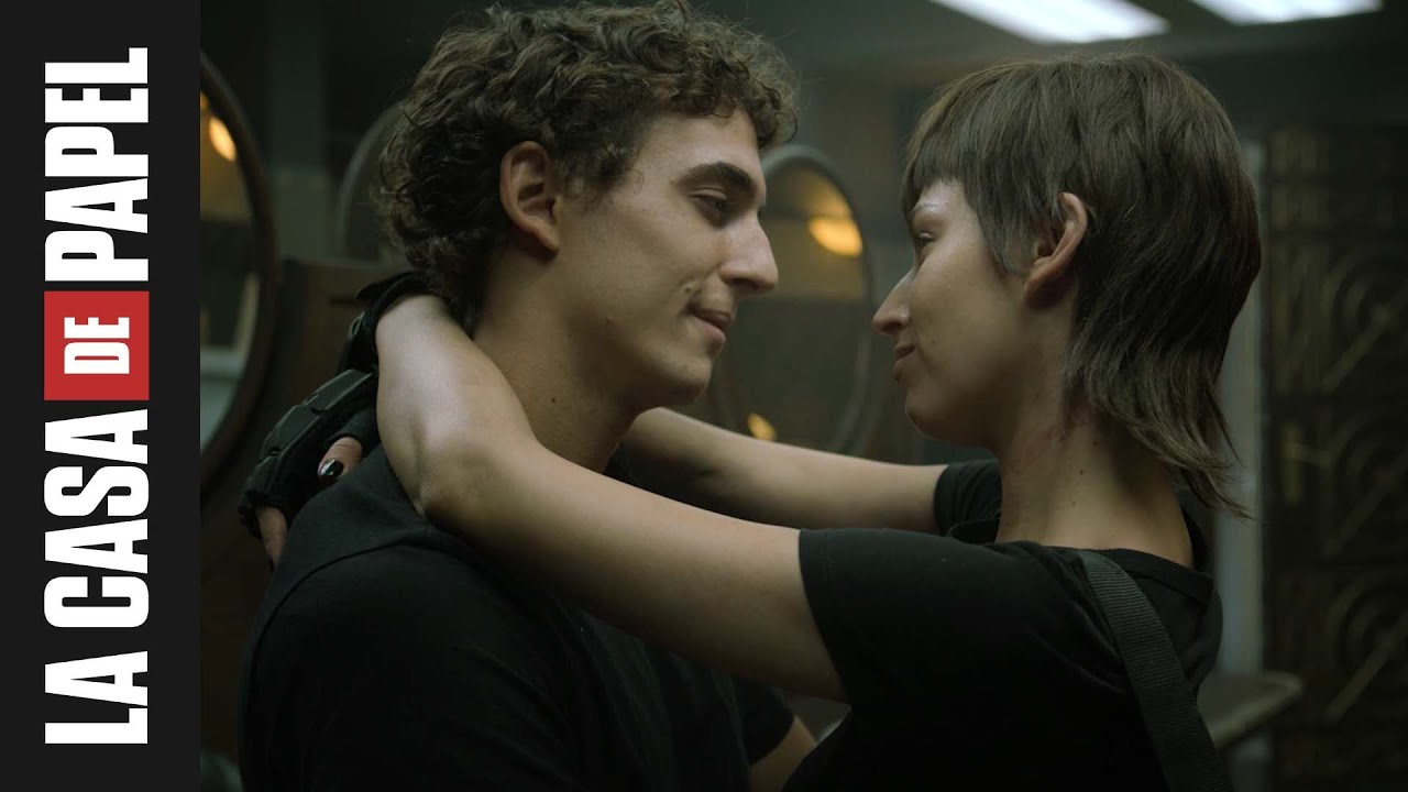 Tokyo and Rio's first kiss | Money Heist: Part 5 | Netflix