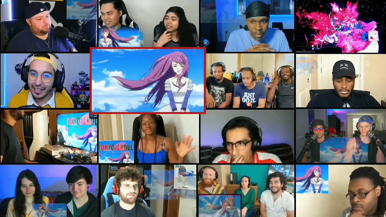 Tokyo Ghoul Opening 1 Reaction Mashup