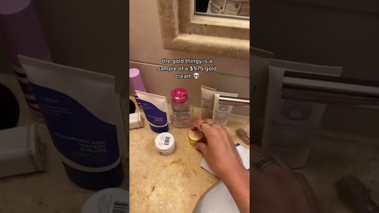 told my sister to use anything from my skincare shelf until i realized...