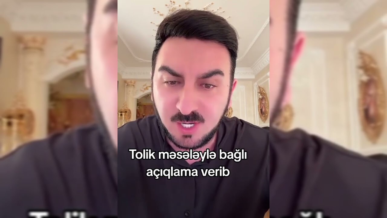 TOLİK MƏSƏLƏYLƏ BAĞLI AÇIQLAMA VERİB TİKTOK CANLI YAYIM
