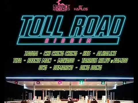 Toll Road Riddim instrumental | ALKALINE - block & delete (BEAT + LYRICS)