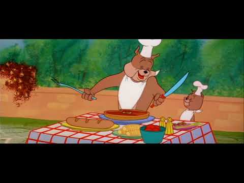 Tom and Jerry cartoon episode 104 - Barbecue Brawl 1956 - Funny animals cartoons for kids