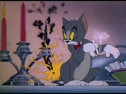 Tom and Jerry cartoon episode 18 - The Mouse Comes to Dinner 1945 - Funny animals cartoons for kids