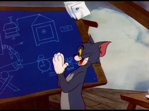 Tom and Jerry cartoon episode 93 - Designs on Jerry 1953 - Funny animals cartoons for kids