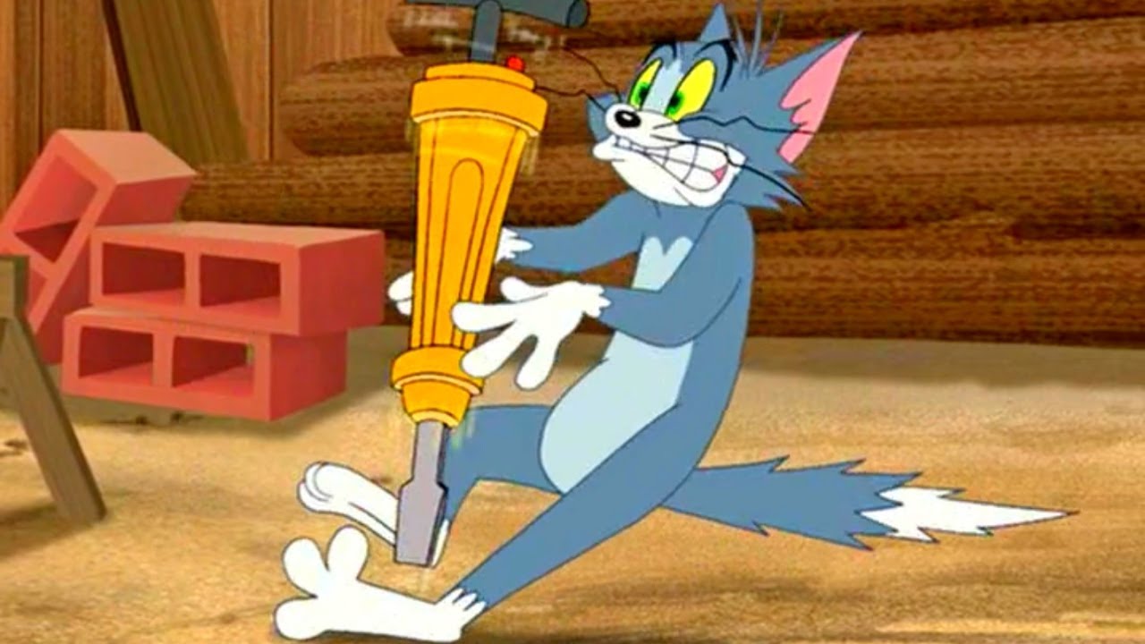 Tom and Jerry Jackhammered Cat (2007) - Tom and Jerry Cartoon ► iUKeiTv™