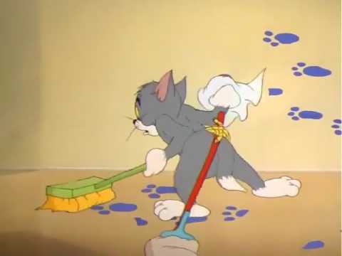 Tom and Jerry Mouse Cleaning 1948