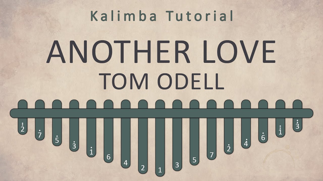 Tom Odell - Another Love | Kalimba Academy Tutorials