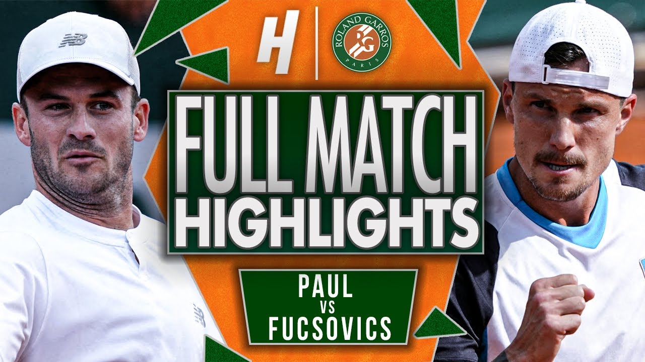 Tommy Paul vs Marton Fucsovics - FULL Match Highlights | Roland Garros 2025