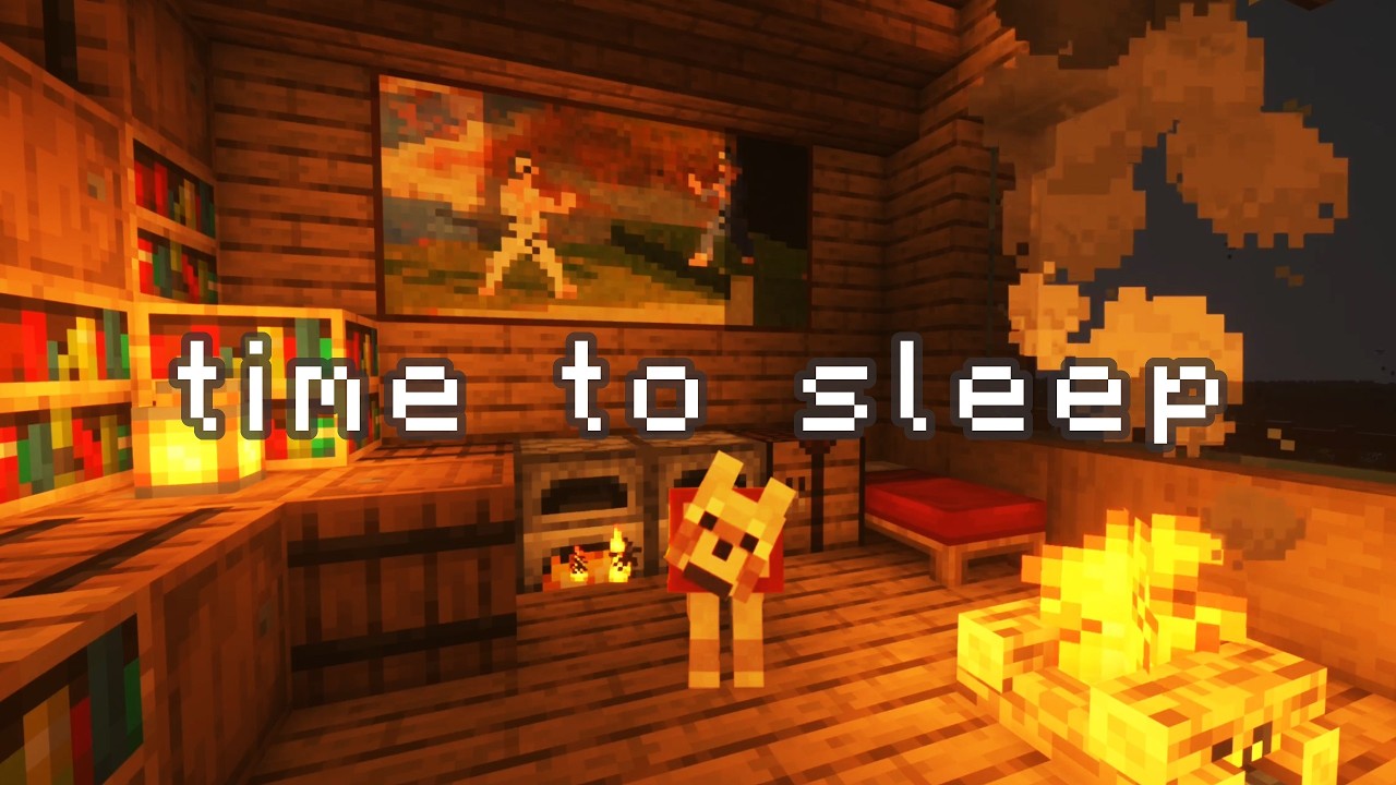 tomorrow, you'll feel better... (minecraft music, fire & rain)
