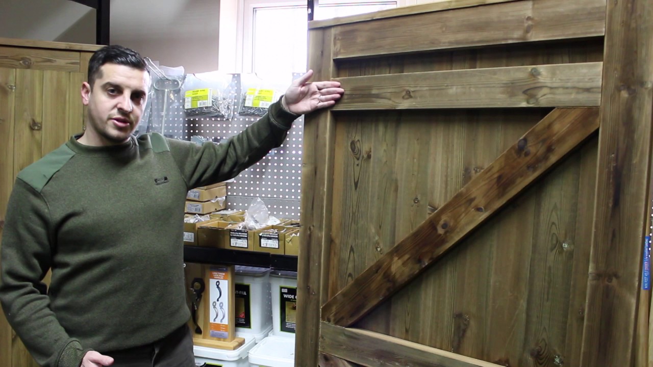 Tongue & Groove Garden Gate