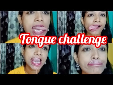 Tongue challenge 👅 video #funnyvideo Archana Life story #
