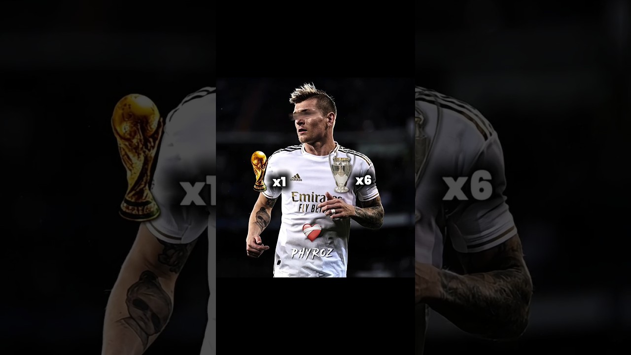 Toni kroos trophies ☠️🔥 #football #edit #soccer #realmadrid #ronaldo #messi #goat