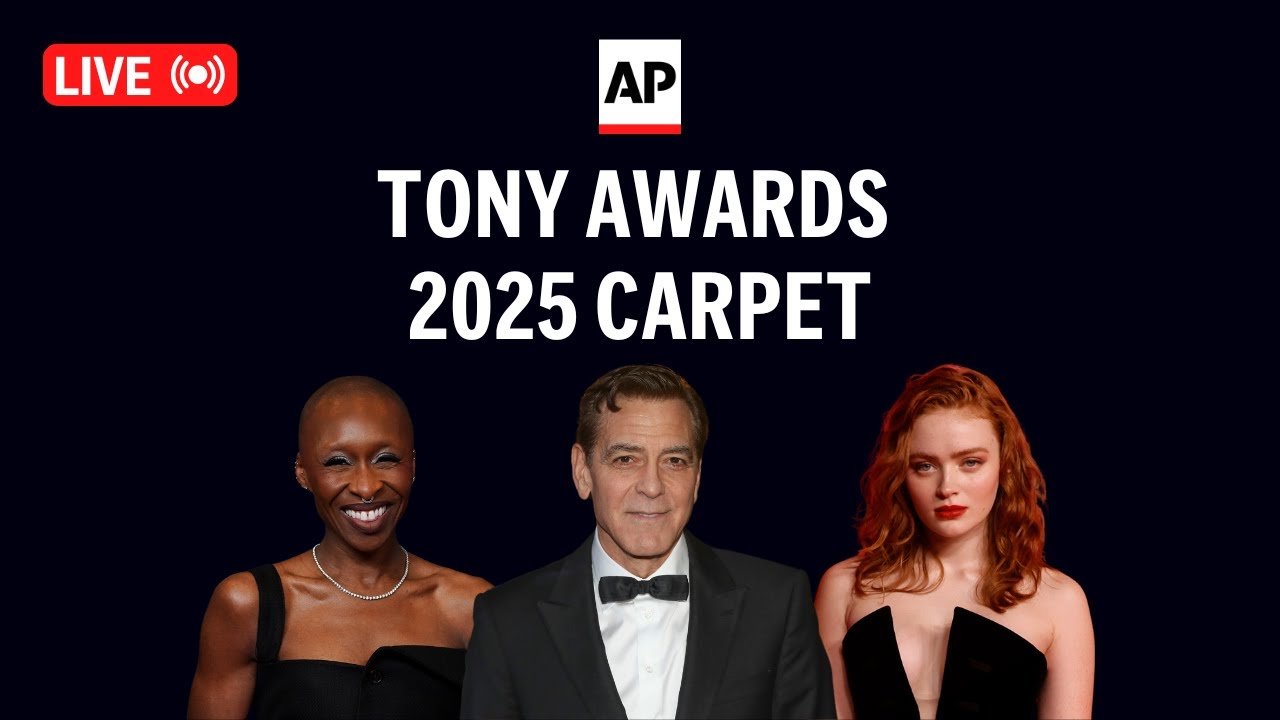 Tony Awards 2025: LIVE from the red carpet