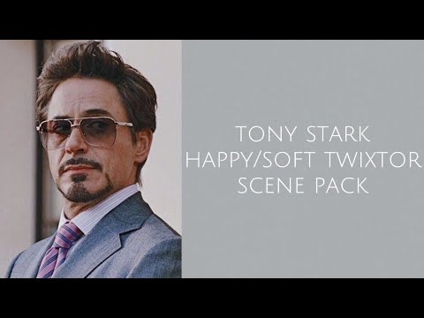 tony stark happy/soft | twixtor scene pack