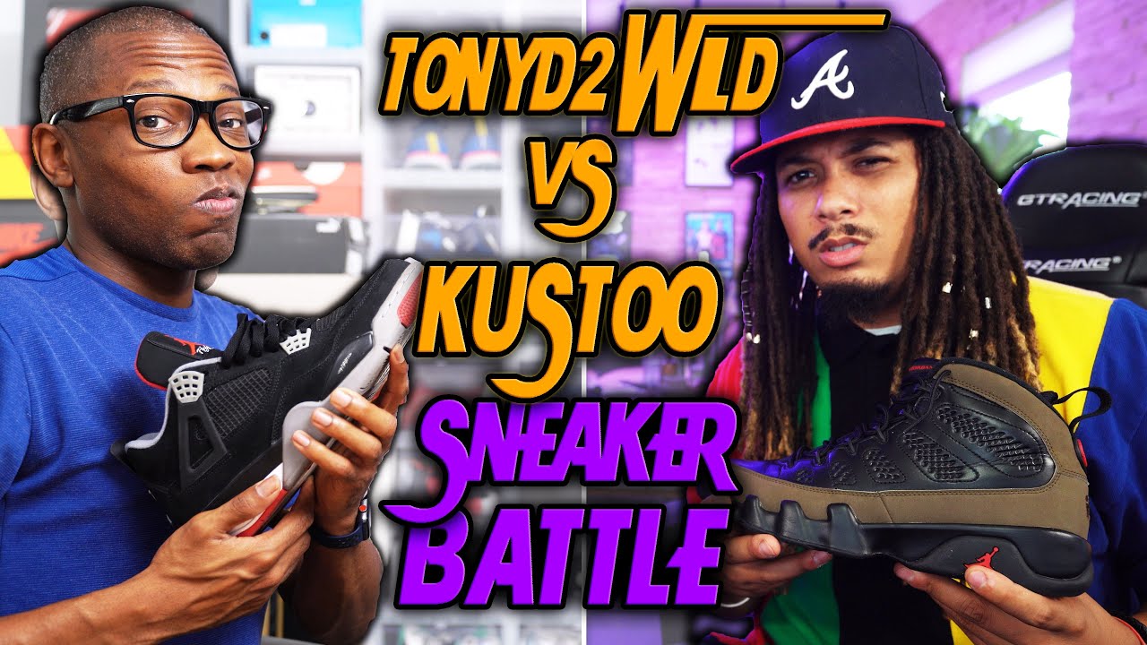 TONYD2WILD VS “KUSTOO” JACQUES SLADE SNEAKER BATTLE !!! WHO'S NEXT ?!? 2WILD SNEAKER BATTLES