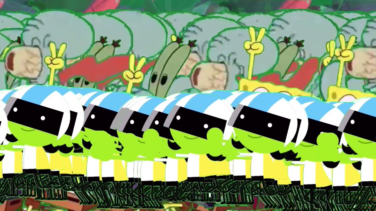 Too Much Spongebob, Triviatopia, Secret Life Of Pets And Dee Clones Stampede Green Screen