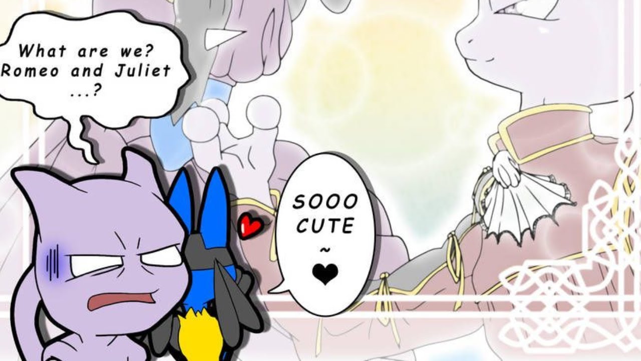 Toon Fairy Tales: Mewtwo Romeo & Lucario Juliet