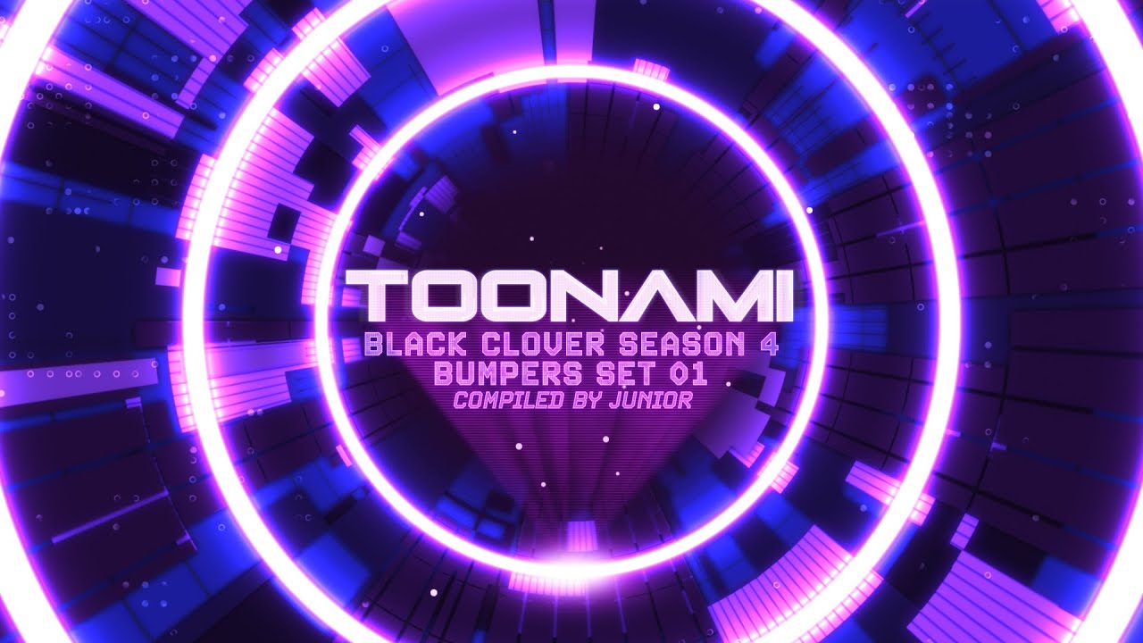 Toonami - Black Clover Season 4 Bumpers Set 01 (HD 1080p)