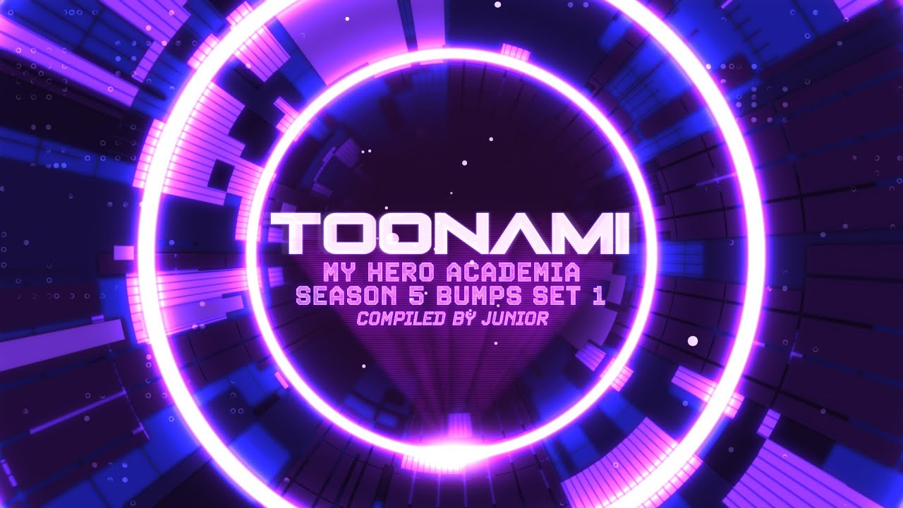 Toonami - My Hero Academia Season 5 Bumps Set 1 (HD 1080p)