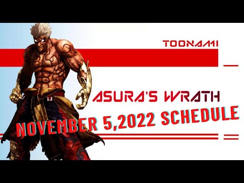 Toonami November 5/6,2022 Schedule