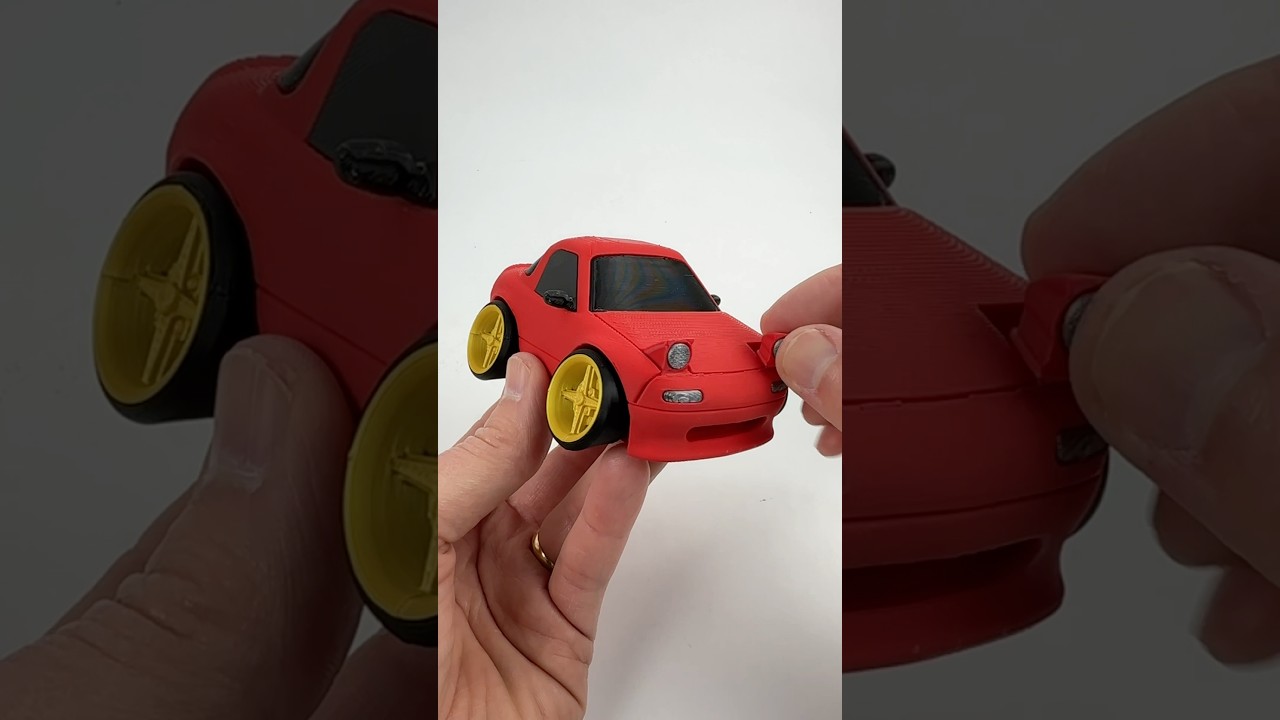 Tooned MAZDA MX-5 MIATA - 3D printed model kit