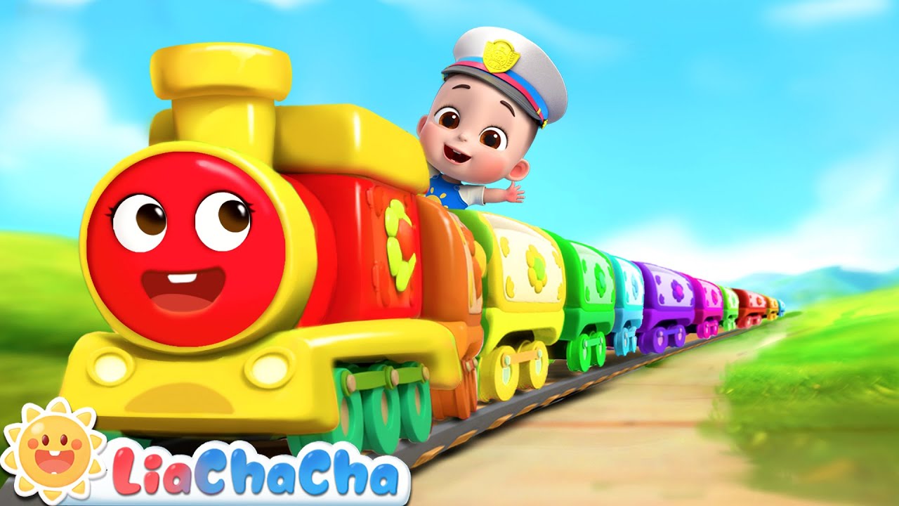 Toot Toot Little Train Song | EP121 | أغنية توت توت | Kids Songs & Nursery Rhymes | LiaChaCha
