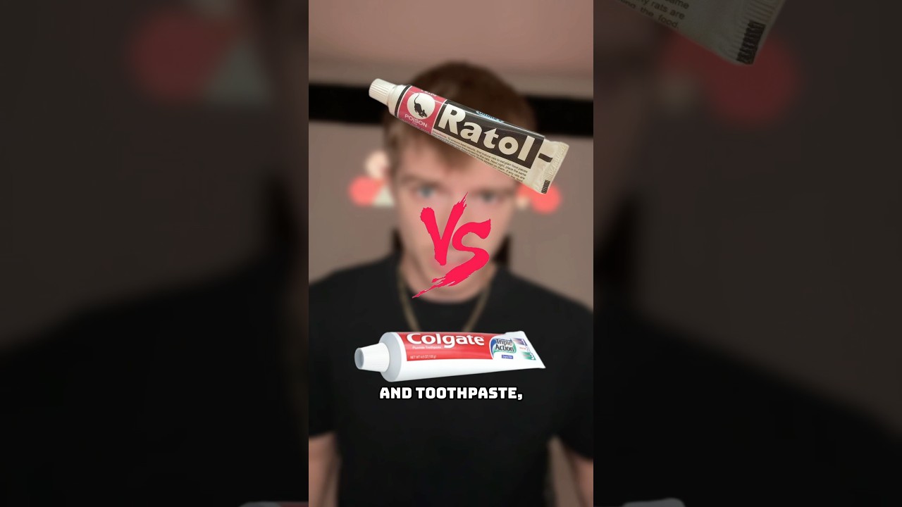 TOOTHPASTE OR RAT POISON?!