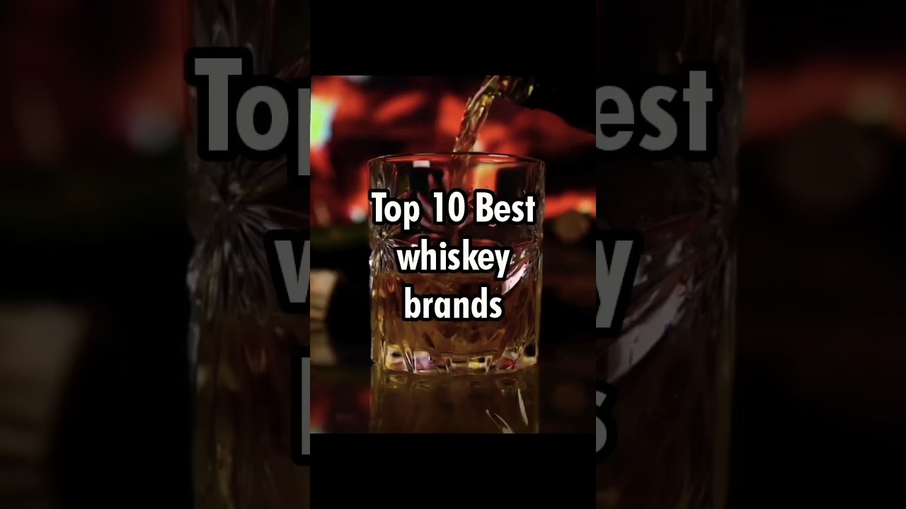 Top 10 Best whiskey brands according to chatGPT #shorts