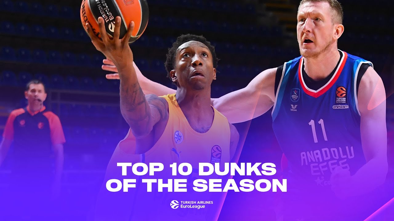 Top 10 DUNKS of the SEASON | 2024-25 Turkish Airlines EuroLeague