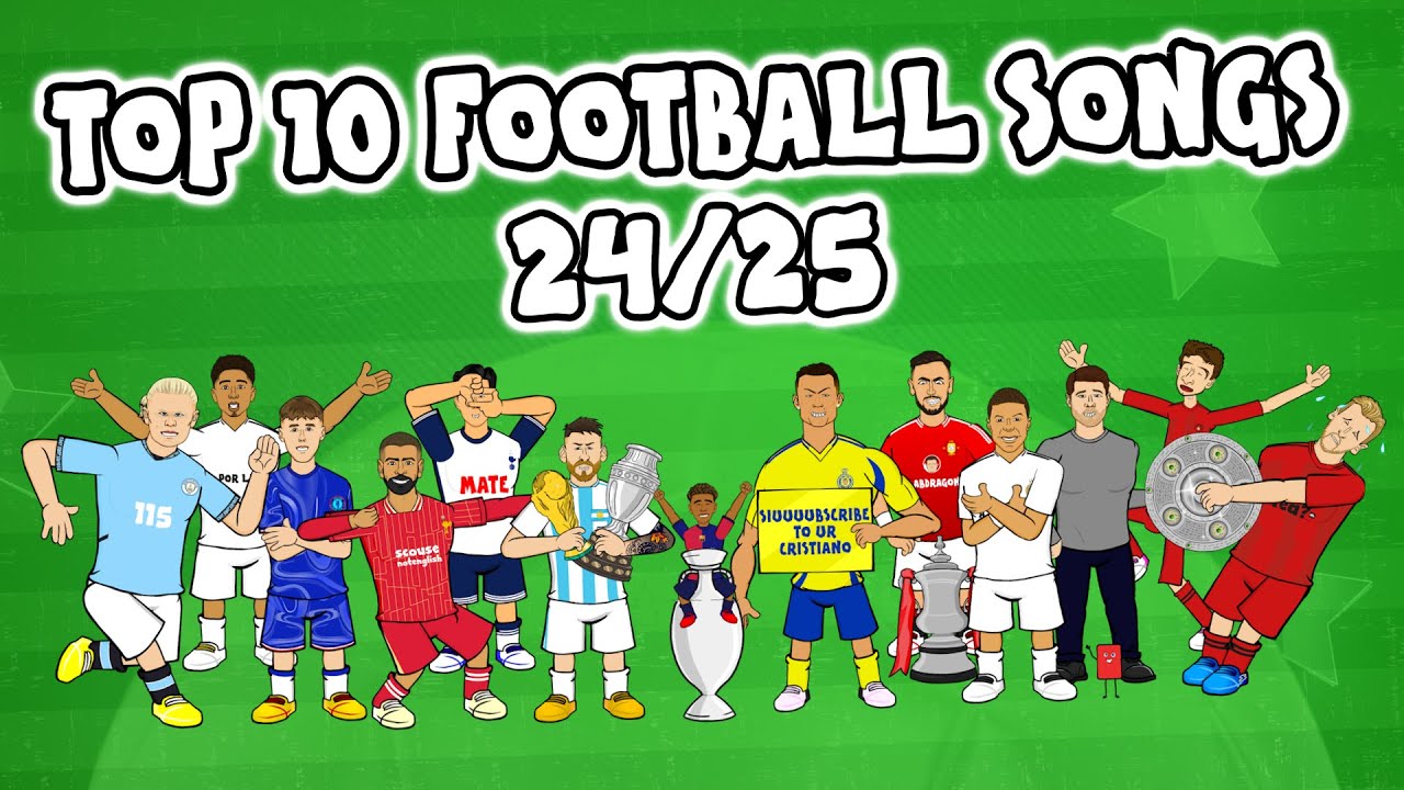 TOP 10 FOOTBALL SONGS 24/25🎵