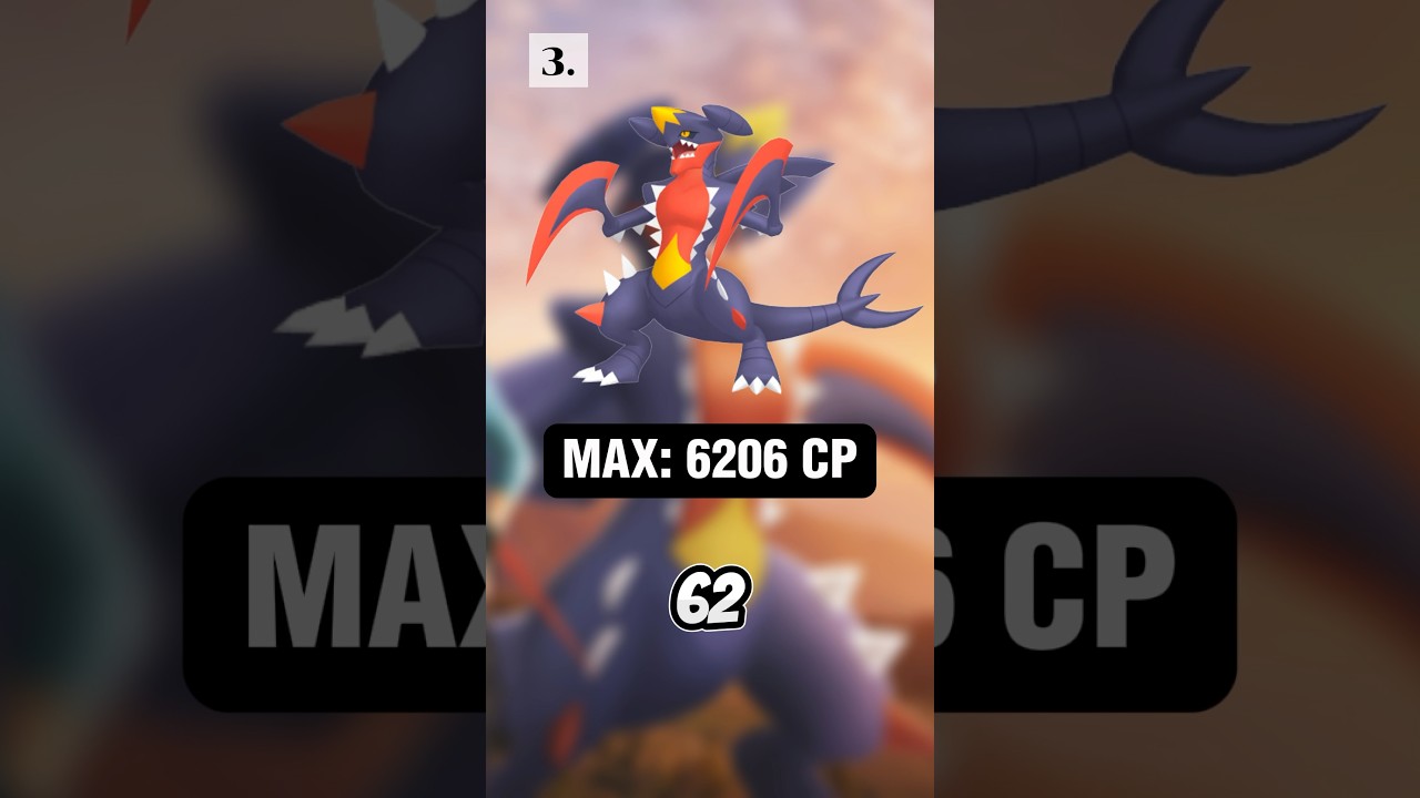 Top 10 Highest CP Pokémon In Pokémon GO! (Updated) #pokemongo
