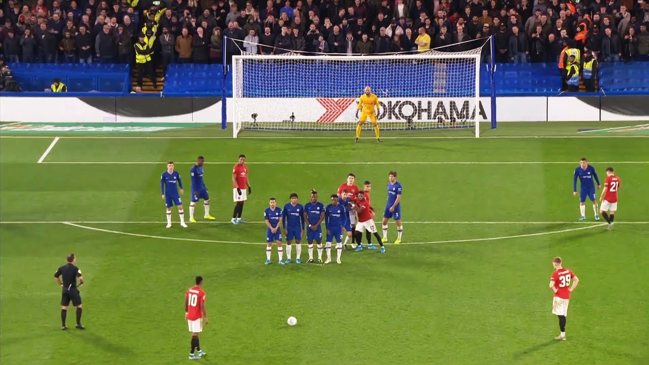 Top 10 Incredible Free Kick Goals Of The Year
