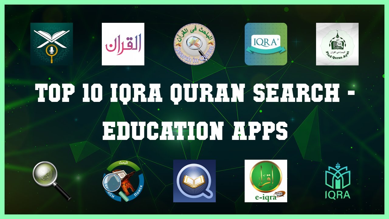 Top 10 Iqra Quran Search Android Apps