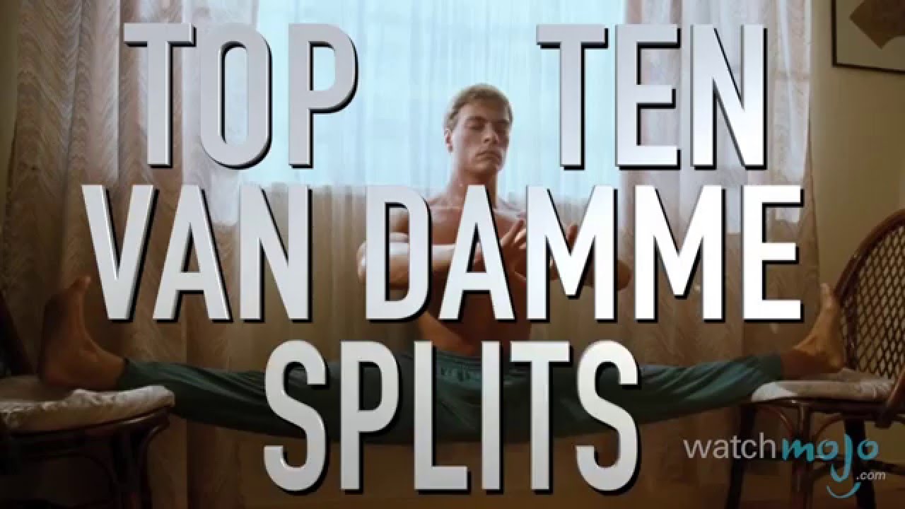 Top 10 Jean-Claude Van Damme Splits (Quickie)