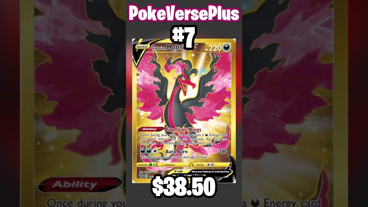 Top 10 Moltres Pokemon Cards!