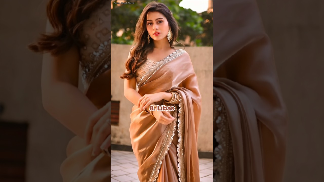 Top 10 Most Attractive Saree Brands In India 😍 #shortsfeed #saree #shorts