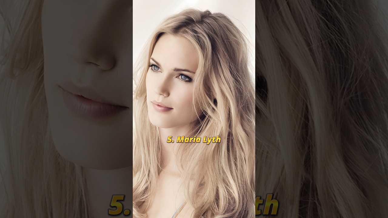 Top 10 Most Beautiful 😍 Stunning Swedish Women #shorts