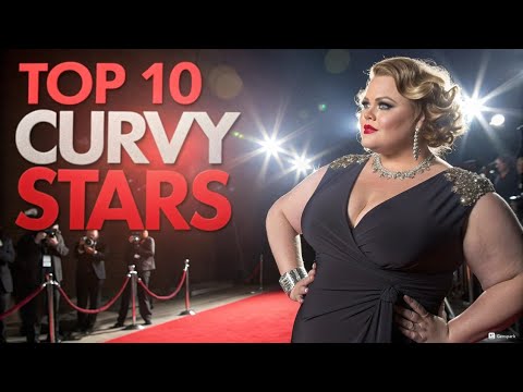 Top 10 Most Beautiful Big Size Actresses in the World | Curvy Stars Who Rule the Screen