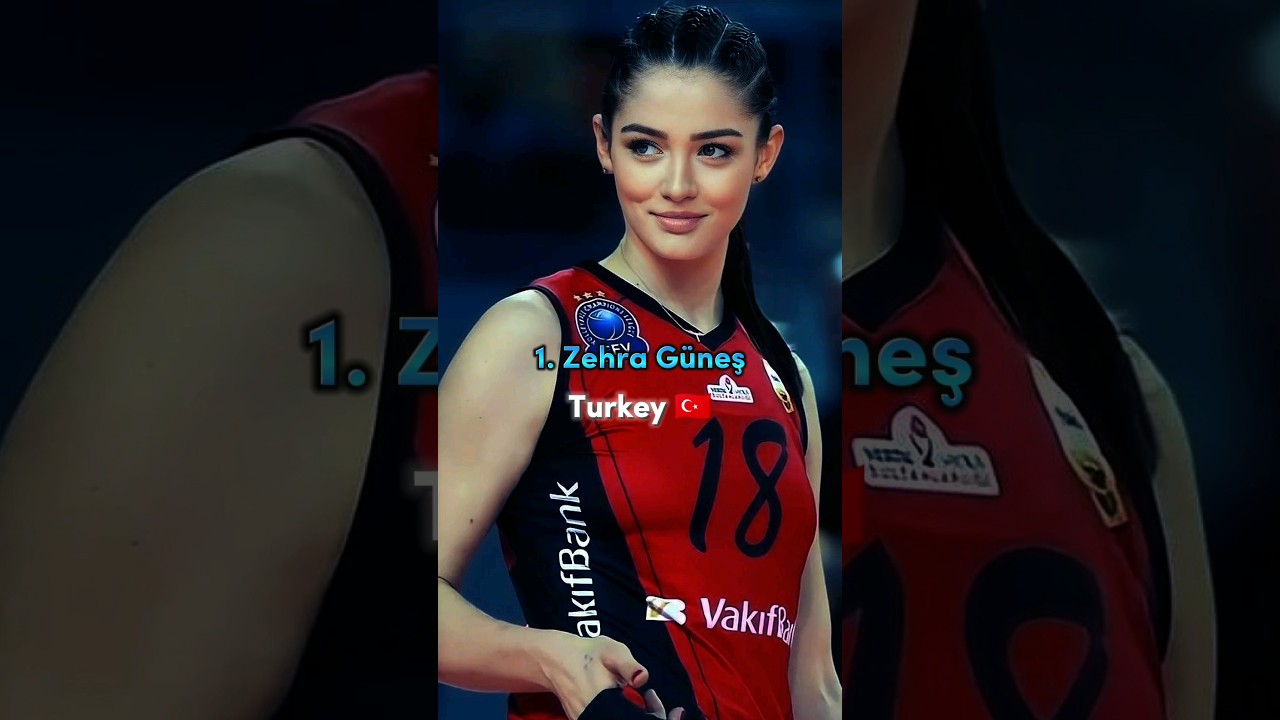 Top 10 Most Beautiful Volleyball Players In The World 2024 🏐❤ #shorts