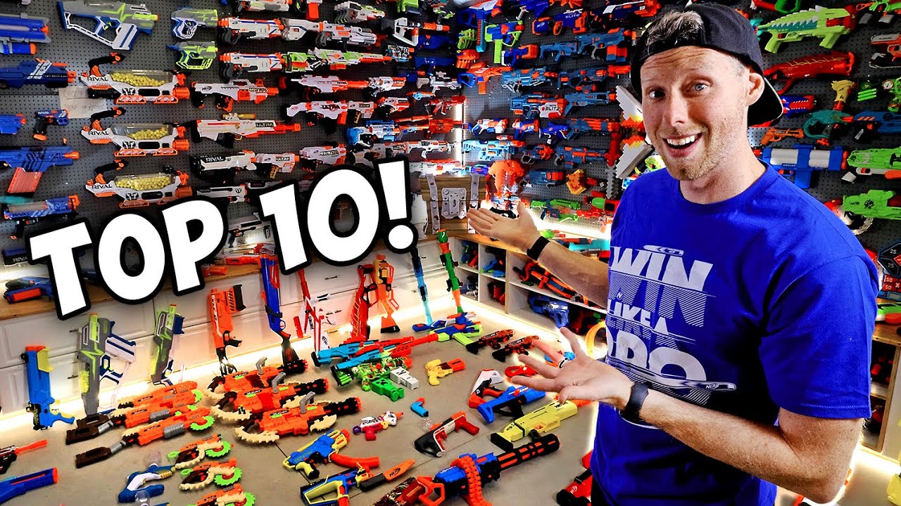 Top 10 NERF GUNS you NEED to buy!